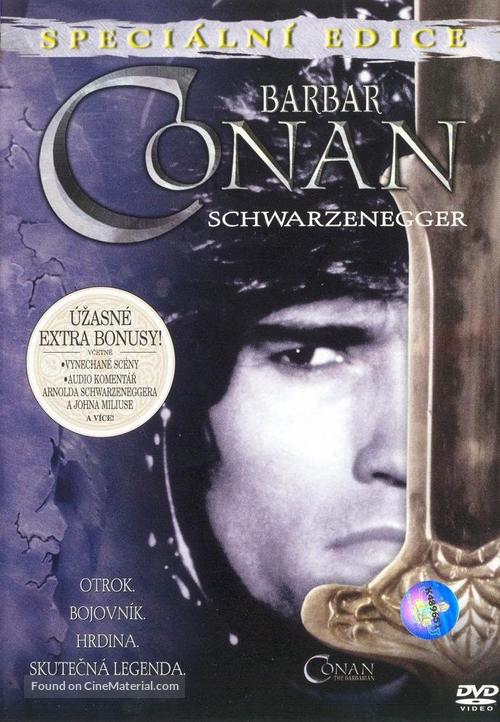 Conan The Barbarian - Czech Movie Cover