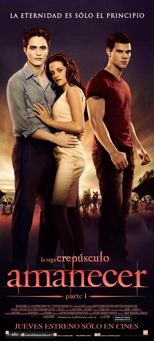 The Twilight Saga: Breaking Dawn - Part 1 - Argentinian Movie Poster