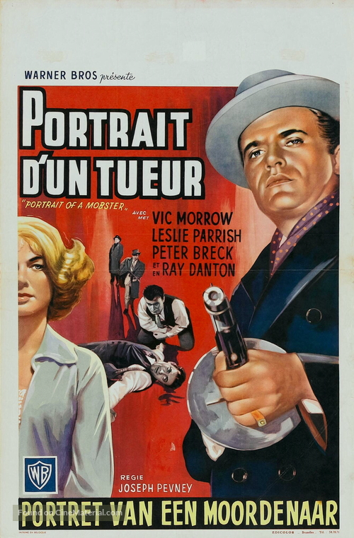 Portrait of a Mobster - Belgian Movie Poster