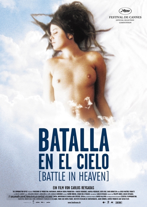 Batalla en el cielo - Swiss Movie Poster