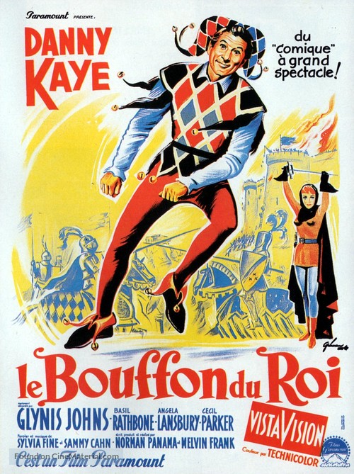 The Court Jester - French Movie Poster