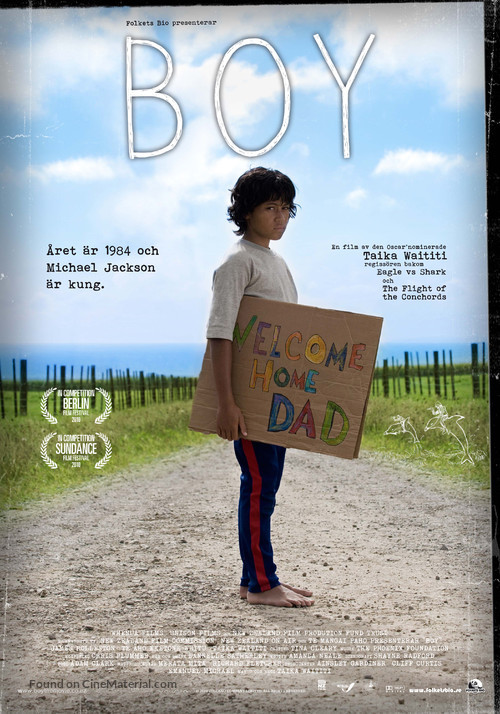 Boy - Swedish Movie Poster