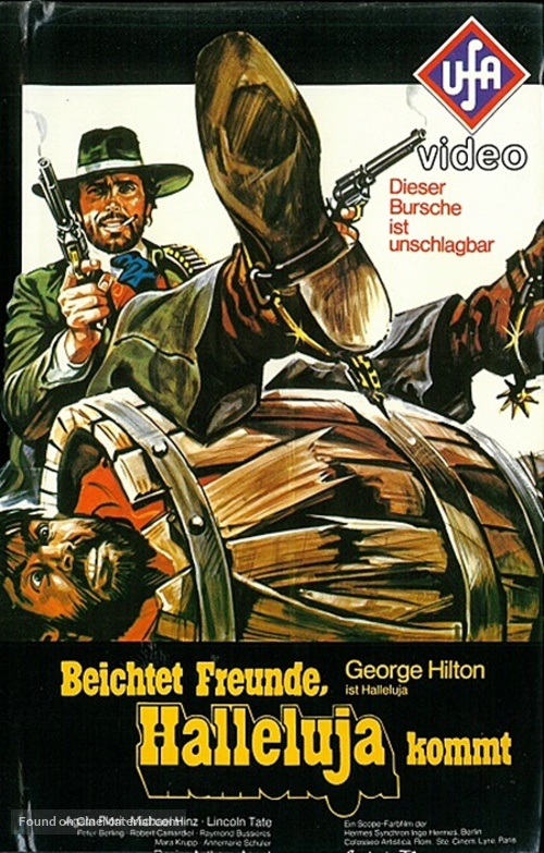Il West ti va stretto, amico... &egrave; arrivato Alleluja - German VHS movie cover