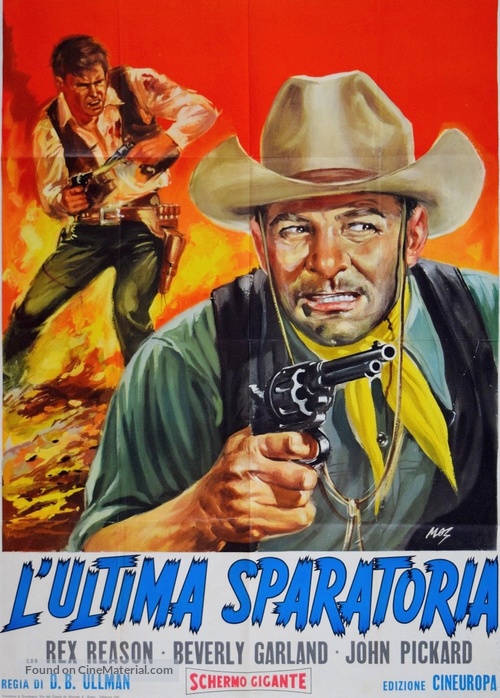 Badlands of Montana - Italian Movie Poster