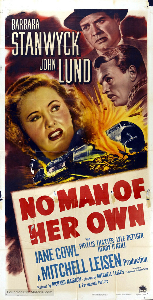 No Man of Her Own - Movie Poster