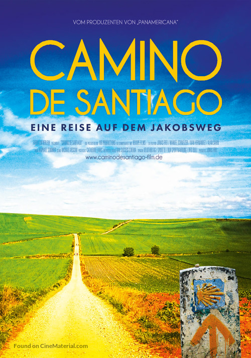 Camino de Santiago - German Movie Poster