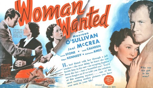 Woman Wanted - Movie Poster