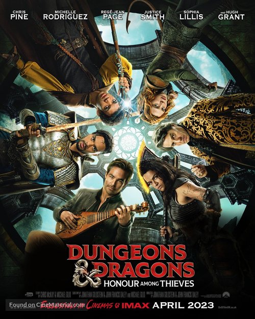 Dungeons &amp; Dragons: Honor Among Thieves - British Movie Poster