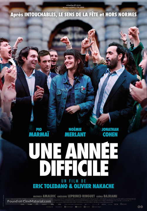 Une ann&eacute;e difficile - Belgian Movie Poster