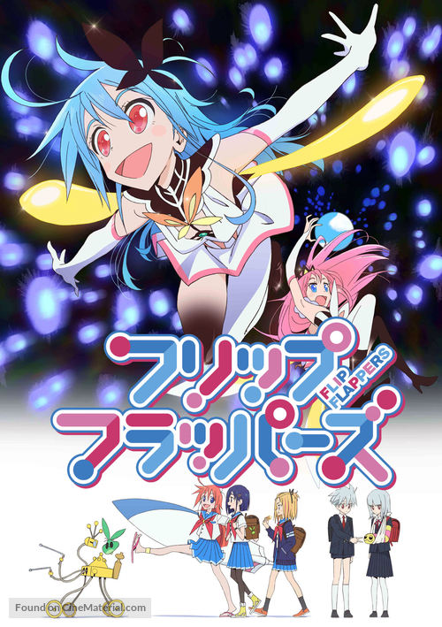 &quot;Flip Flappers&quot; - Japanese Movie Poster