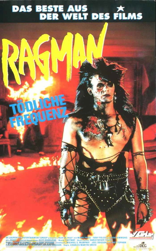 Trick or Treat - German VHS movie cover