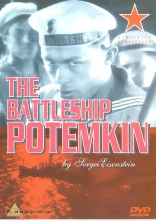 Bronenosets Potyomkin - British Movie Cover