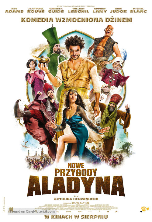 Les nouvelles aventures d&#039;Aladin - Polish Movie Poster