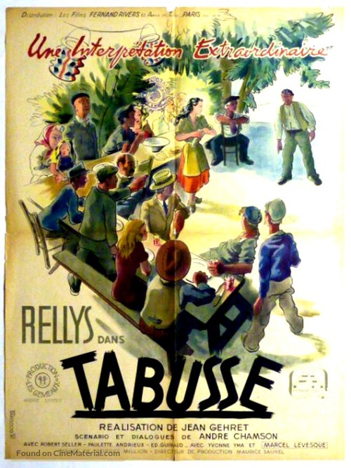 Tabusse - French Movie Poster