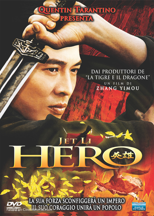 Ying xiong - Italian DVD movie cover