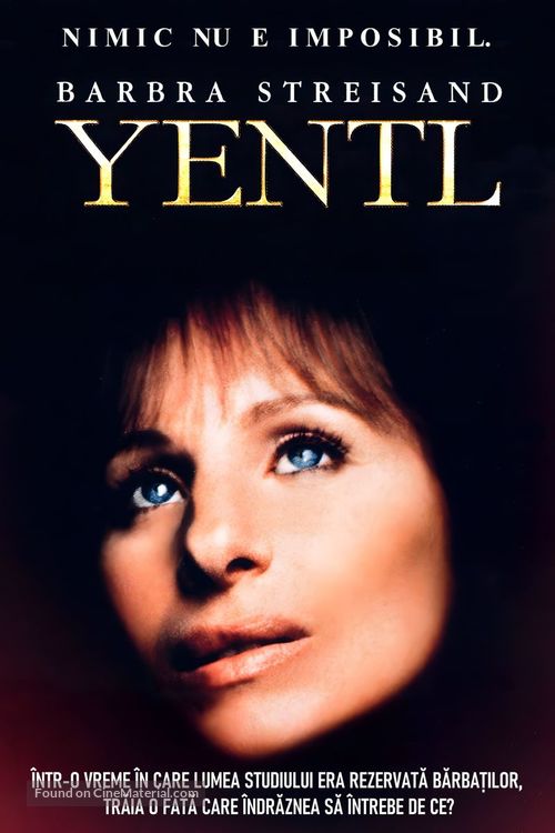 Yentl - Romanian Movie Cover