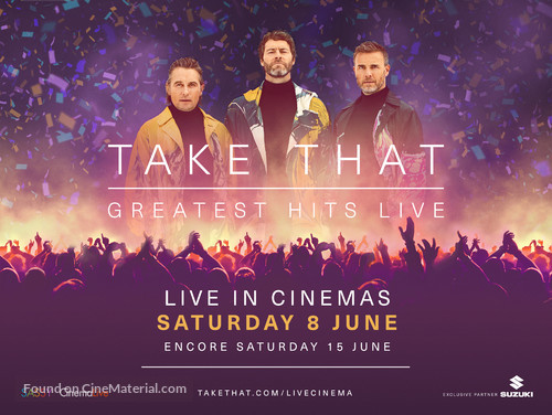 Take That - Greatest Hits Live (Concert) - British Movie Poster