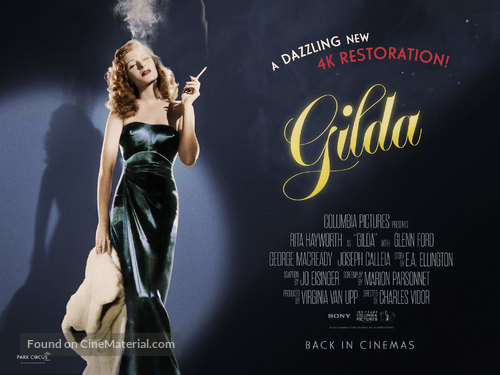 Gilda - British Movie Poster