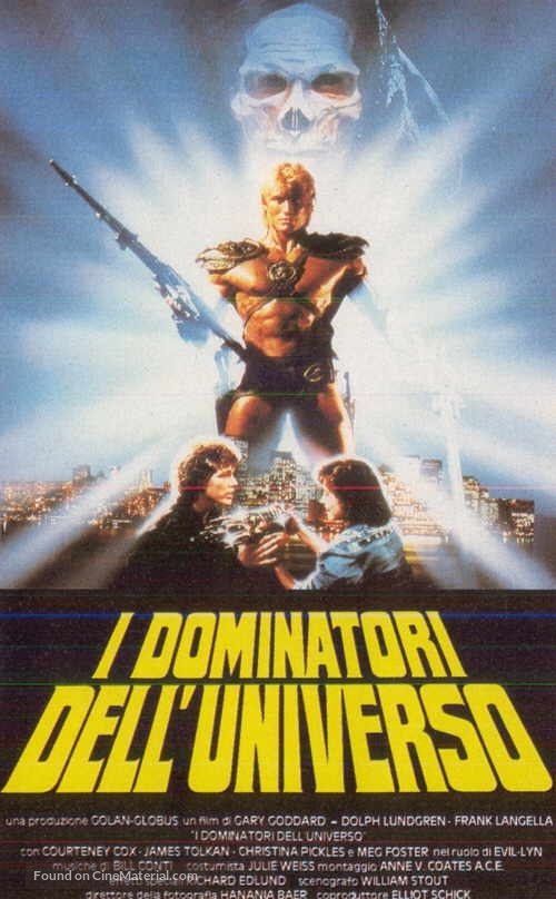 Masters Of The Universe - Italian Movie Poster