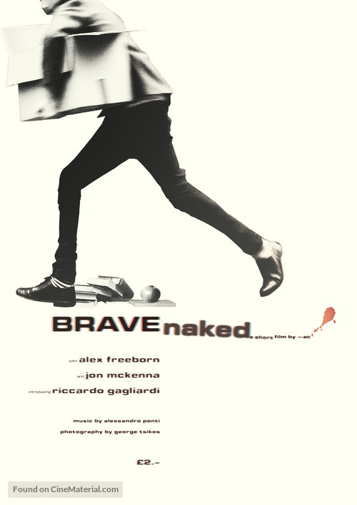 Brave Naked - British Movie Poster