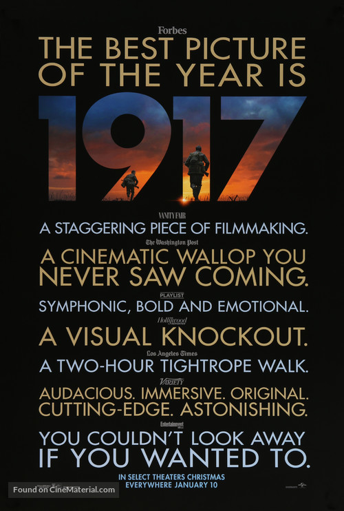 1917 - Movie Poster