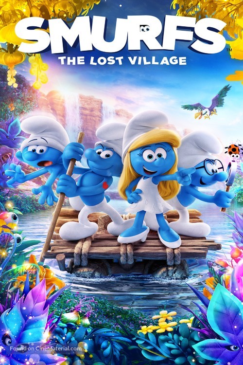 Smurfs: The Lost Village - Movie Cover
