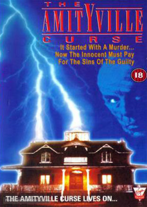 The Amityville Curse - British Movie Cover