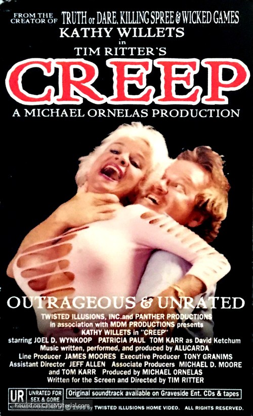 Creep - VHS movie cover