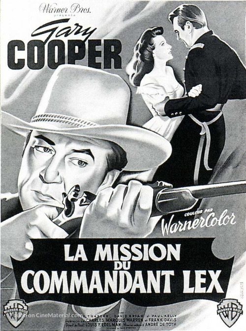 Springfield Rifle - French Movie Poster