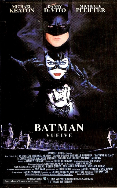 Batman Returns - Argentinian Movie Poster