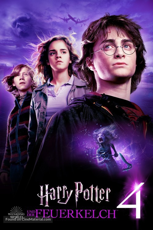 Harry Potter and the Goblet of Fire - German Video on demand movie cover