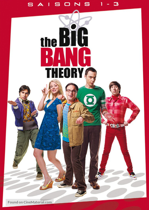 &quot;The Big Bang Theory&quot; - French DVD movie cover