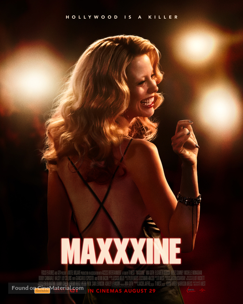 MaXXXine - Australian Movie Poster