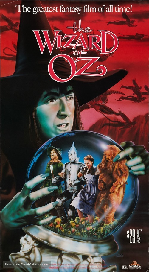 The Wizard of Oz - VHS movie cover