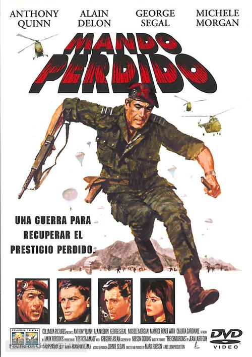 Lost Command - Spanish DVD movie cover
