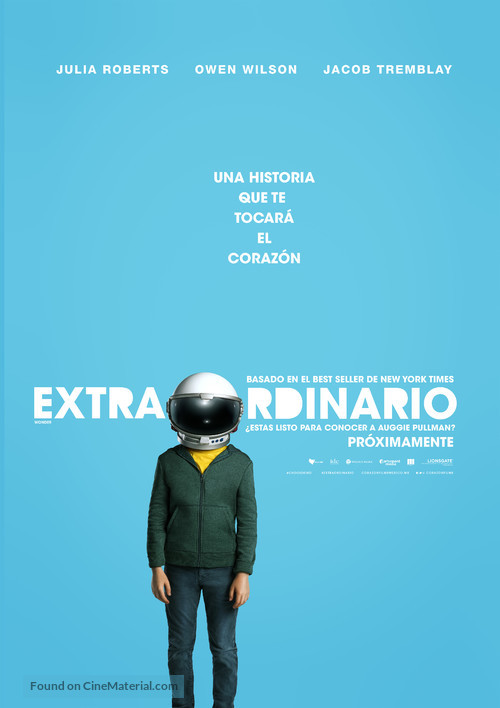 Wonder - Mexican Movie Poster