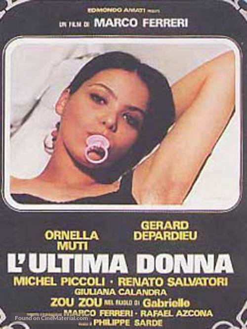 La derni&egrave;re femme - Italian Movie Poster