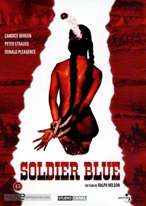 Soldier Blue - Danish DVD movie cover