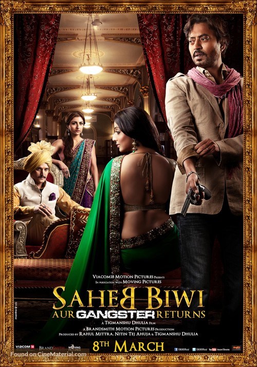 Saheb Biwi Aur Gangster Returns - Indian Movie Poster