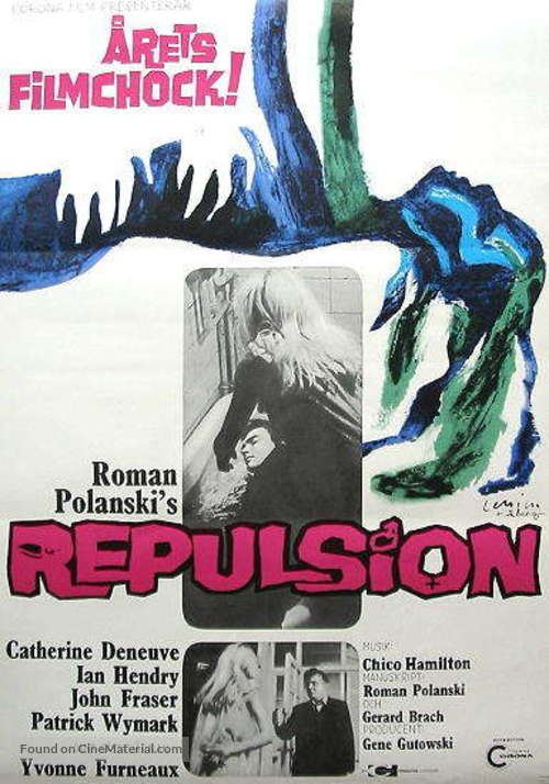 Repulsion - Swedish Movie Poster