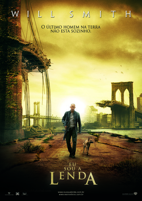 I Am Legend - Brazilian Movie Poster