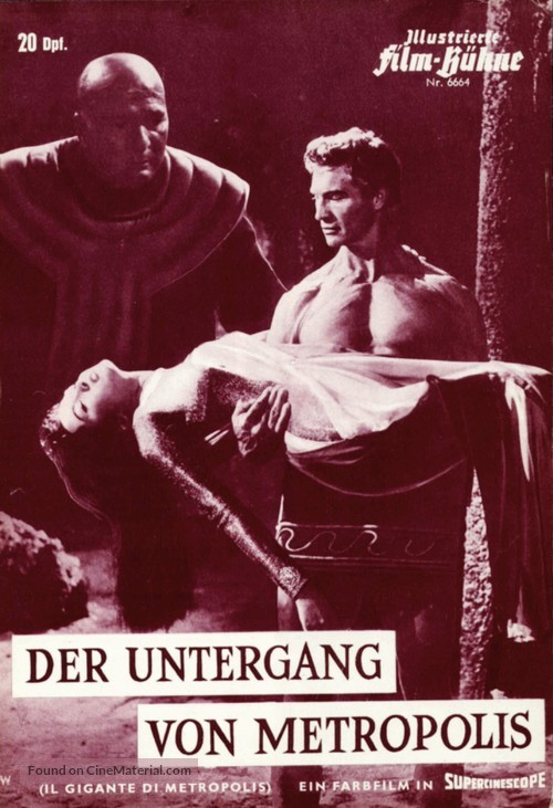 Il gigante di Metropolis - German poster