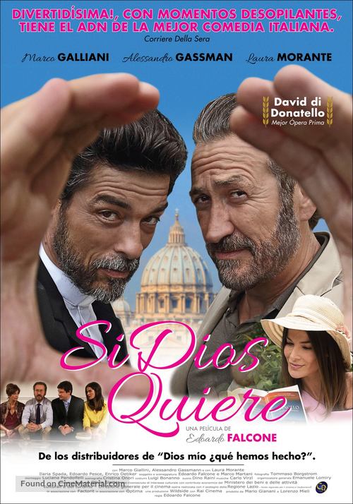 Se Dio vuole - Argentinian Movie Poster