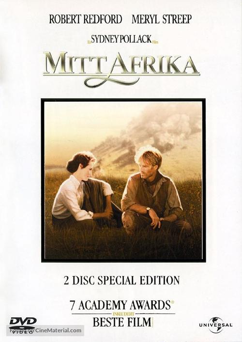 Out of Africa - Dutch DVD movie cover