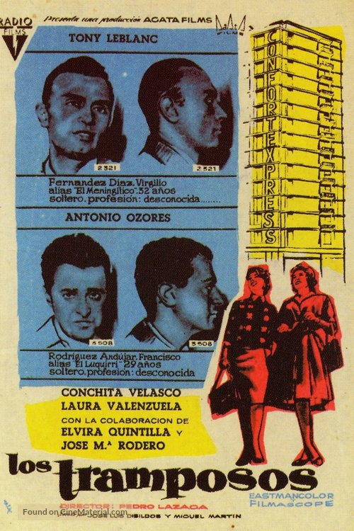 Los tramposos - Spanish Movie Poster