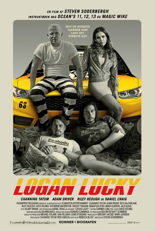 Logan Lucky - Norwegian Movie Poster