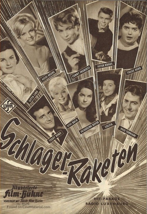 Schlager-Raketen - German poster