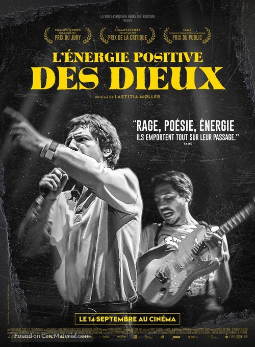 L&#039;&eacute;nergie positive des dieux - French Movie Poster