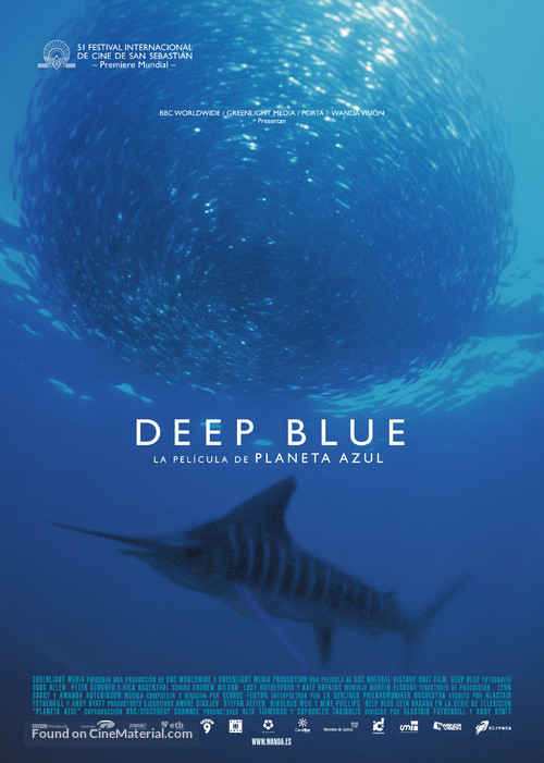 Deep Blue - Spanish Movie Poster