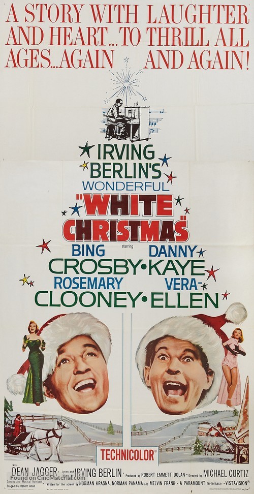 White Christmas - Re-release movie poster